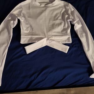 Crop top long sleeve